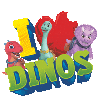 DinoRanch disney dinosaur dino roar Sticker
