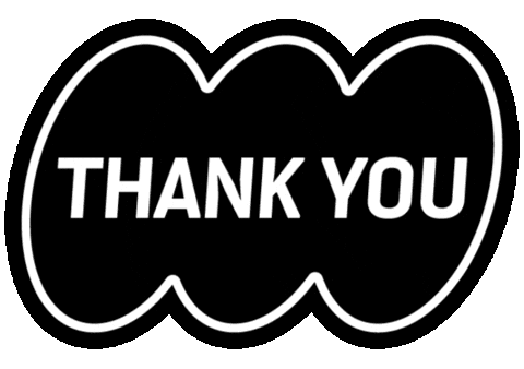 brockich giphyupload retro thankyou merci Sticker