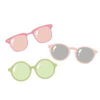 saridiskin wine sunglasses good vibes coffee cup Sticker