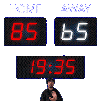 65 Away Sticker