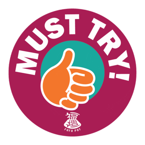 FuFuPot hot food fire korean Sticker