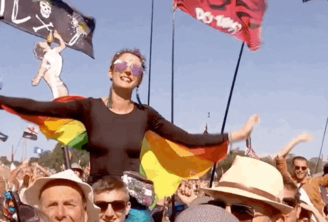 kylie minogue glastonbury2019 GIF by Glastonbury Festival