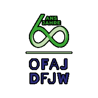ofajdfjw 60jahre dfjw ofaj 60ans Sticker