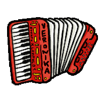 Leopold Harmonika Sticker by Streamarnica