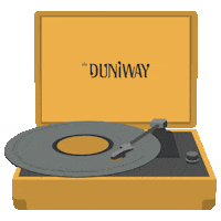 Record Player Vinyl Sticker by The Duniway, A Hilton Hotel