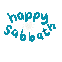 Happy Shabbat Shalom Sticker