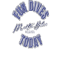Sticker by maltabluediving