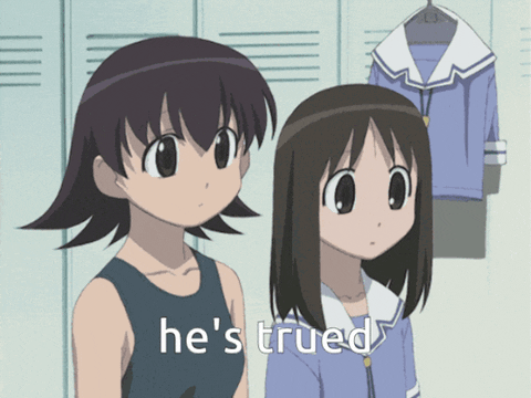 Azumanga Daioh Nod GIF