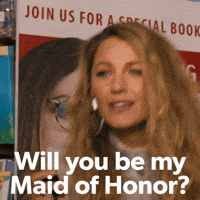 Getting Married Wedding GIF by Blake Lively Fan