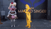 Banana Split Dancing GIF by The Masked Singer