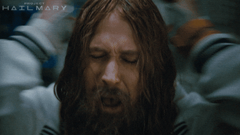 Screaming Ryan Gosling GIF by Project Hail Mary