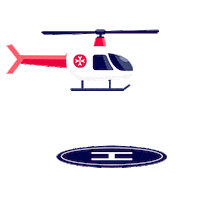 die_johanniter helikopter juh johanniter johanniter helikopter Sticker