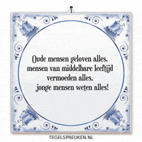 Humor Wijsheid GIF by Tegelspreuken.nl