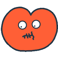 Character くちびる Sticker by Lipchan