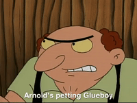 hey arnold nicksplat GIF