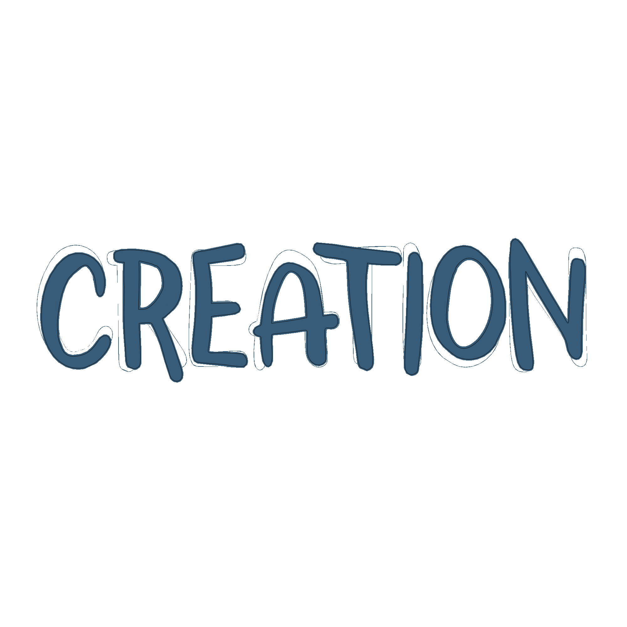Creation Sticker by Amelia Jane's Dreadlocks