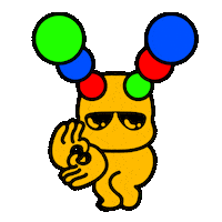 めん Sticker by NAPOYAN