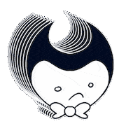 Sad Bendy And The Ink Machine Sticker