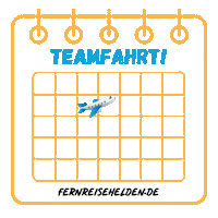 Team Trip Sticker by Fernreisehelden