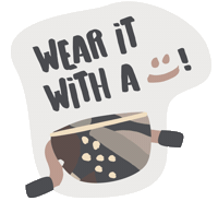 Bumbag Smile Sticker by Delikates Accessories