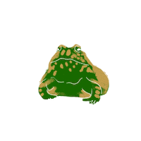 Hangover Toad Sticker by KTM GROUP