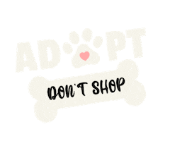 Dog Adopt Sticker