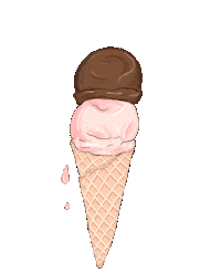 madebymarcus ice cream cone calgary edmonton Sticker