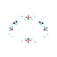 Day Of The Dead Mexico Sticker by 360 Tour Toronto