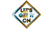 Glow Digital Art Sticker