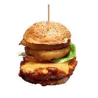 burger shake Sticker by What's Beef