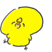 pochimin02 dance chick ダンス ひよこ Sticker