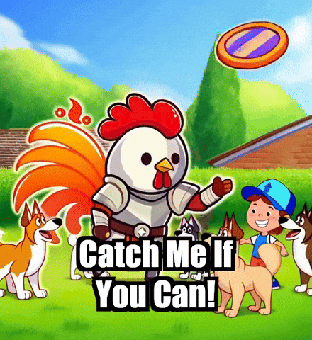 Catch Me If You Can Fun GIF by Zorooster