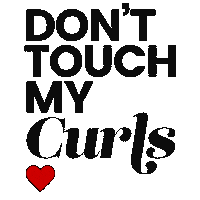 ilovericcio curls curly hair capelli ricci i love riccio Sticker