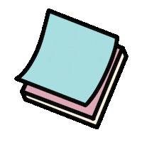 GretelCreates pencil pen notebook stationery Sticker