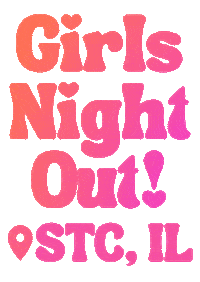 Girls Night Out Board And Brush Sticker by STC ALLIANCE