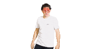 Mediatuin christmas film video glasses Sticker
