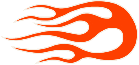 Fire Flames Sticker