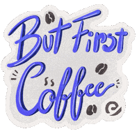 eClasscomunidad coffee work study butfirstcoffee Sticker