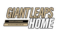 Homecoming Giant Leaps Sticker by Purdue Alumni Association