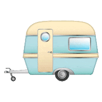 Travel Camping Sticker by emoji® - The Iconic Brand