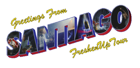 chile santiago Sticker by Paul McCartney