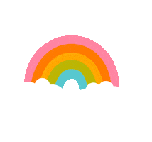 Happy Rainbow Sticker