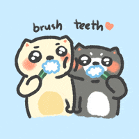 Brushing Teeth GIF