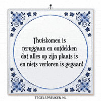 Wijsheid Rust GIF by Tegelspreuken.nl