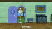 season 9 squid defense GIF by SpongeBob SquarePants