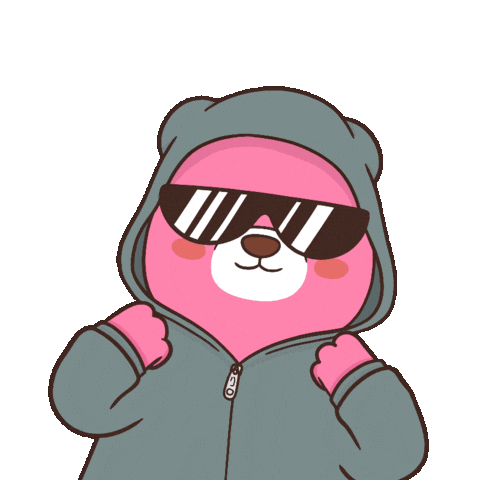 Vibing See Ya Sticker by BEARISH