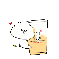 GuluGulu party kiss coffee hug Sticker