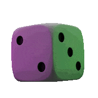 tanya_dx dice boardgame Ludo Sticker
