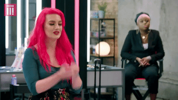 makeup glow up GIF by BBC Three