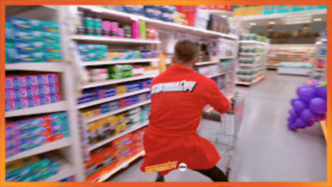 Grabbing Supermarket Sweep GIF by ABC Network